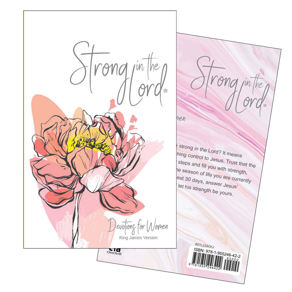 King James Version Strong in the Lord Devotions for Women book