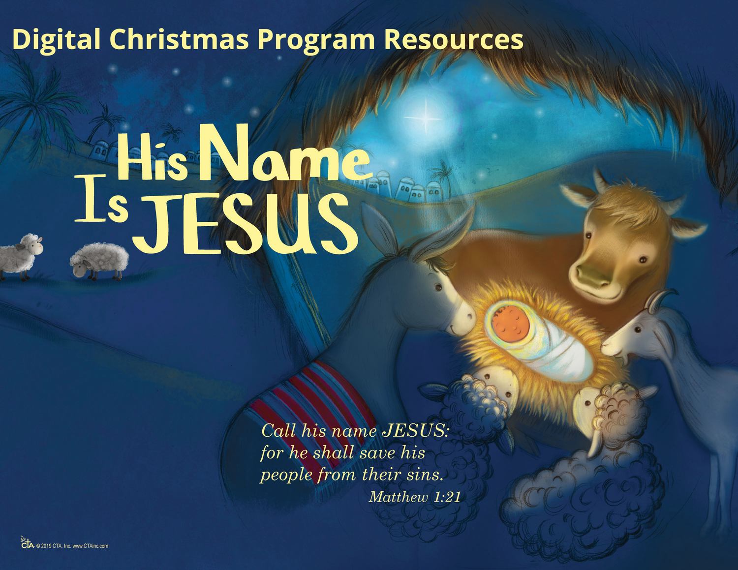 His Name Is Jesus Digital Downloadable Christmas Program