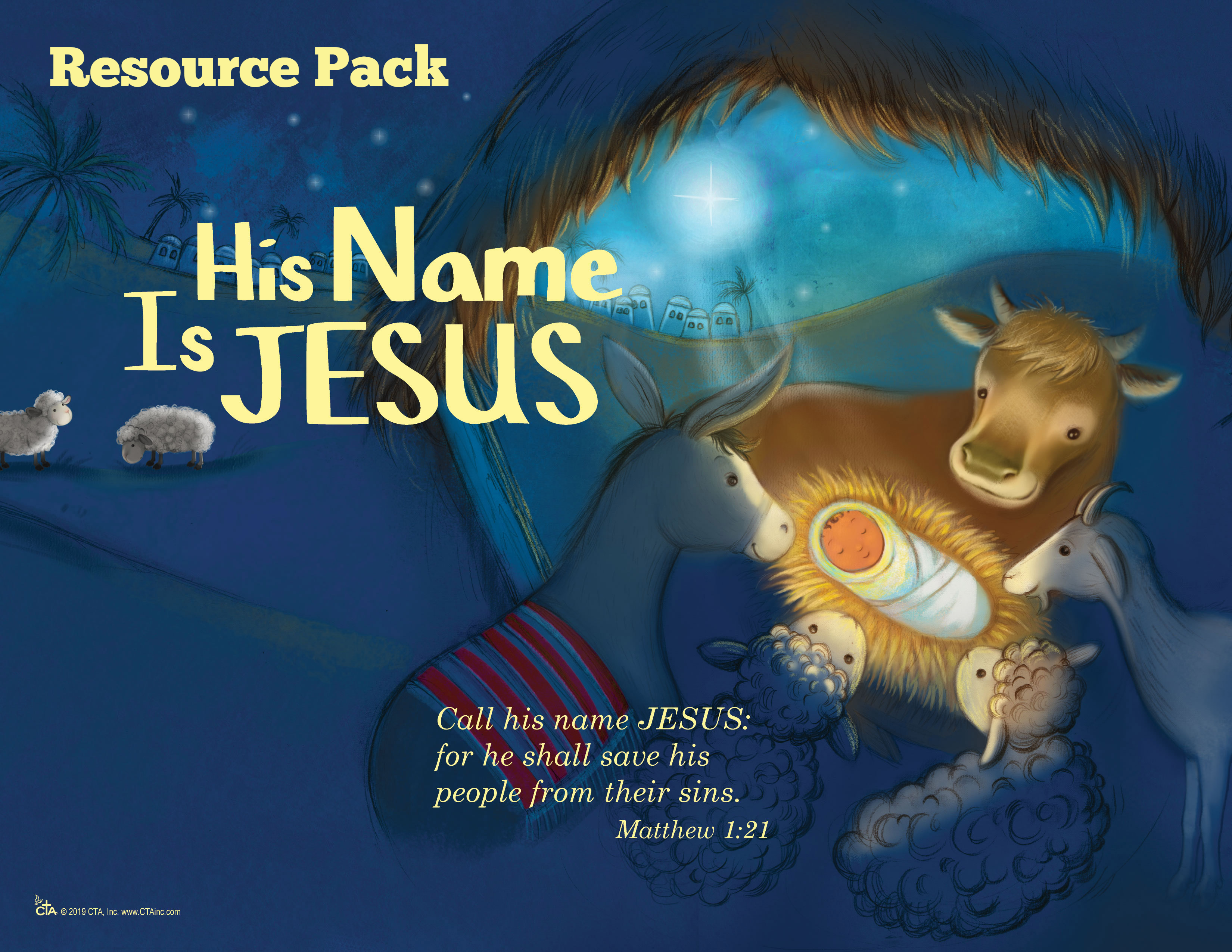 His Name Is Jesus Digital Christmas Marketing Resource Pack