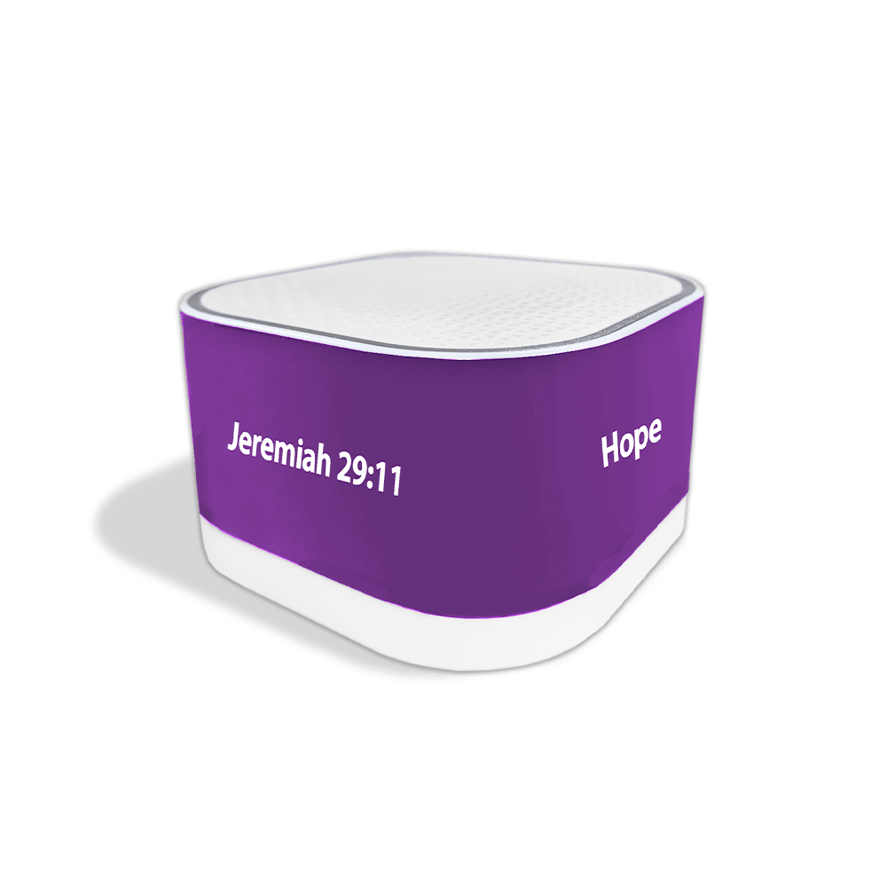 Light Up Bluetooth Speaker - Jeremiah Purple